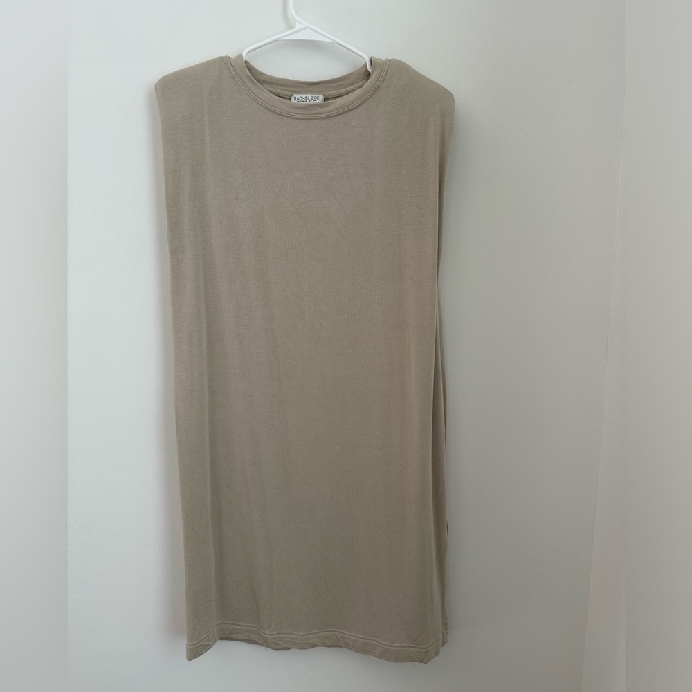 Rachel Zoe shoulder pad dress